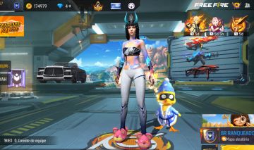 CONTA FREE FIRE FEMININA E MASCULINA, FOCO NO FEMININO