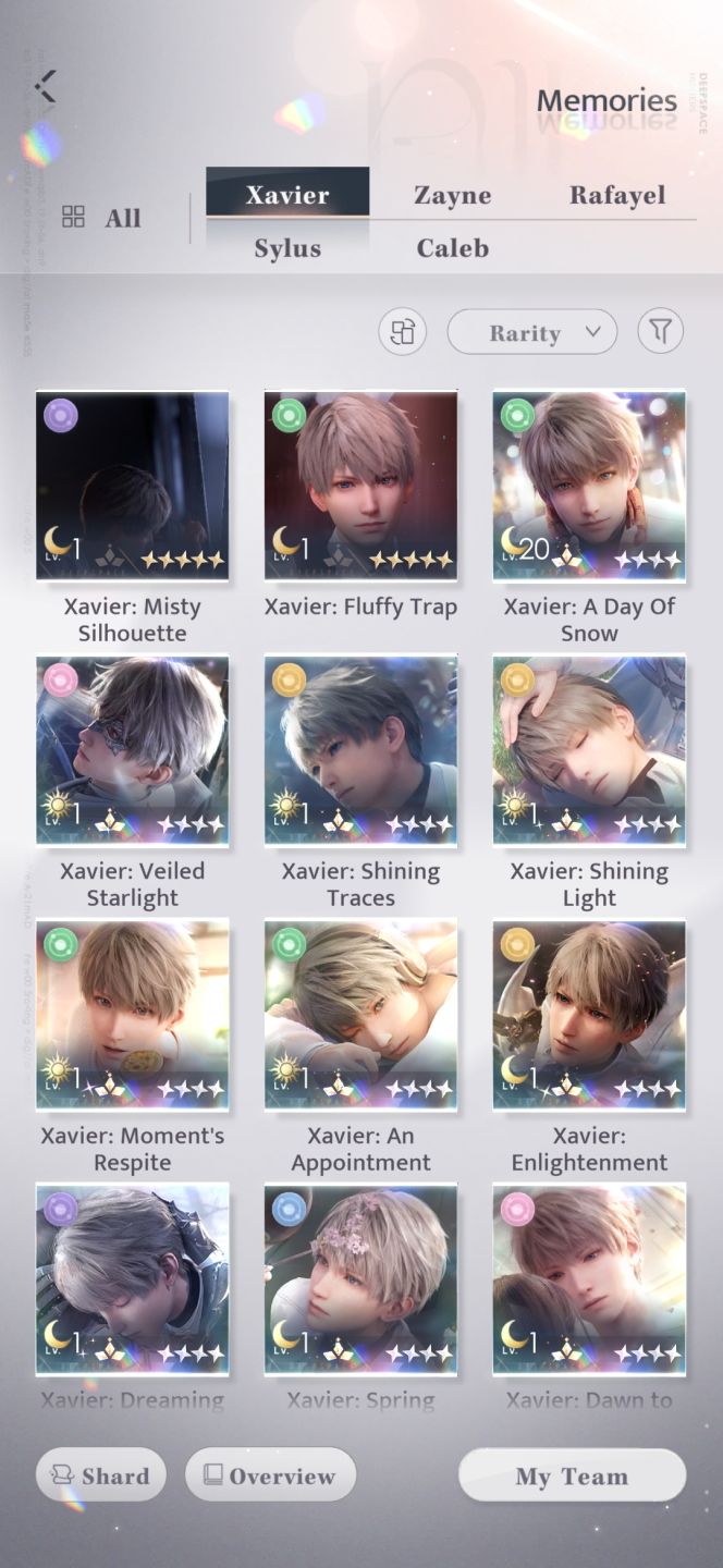 Conta Infold (Love and Deepspace + Infinity Nikki) | Rafayel Main