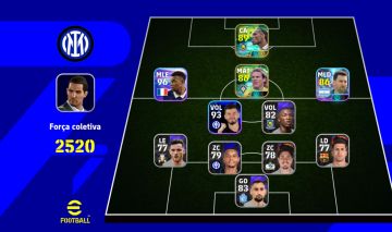 Conta Forlan 105 e Didier 107