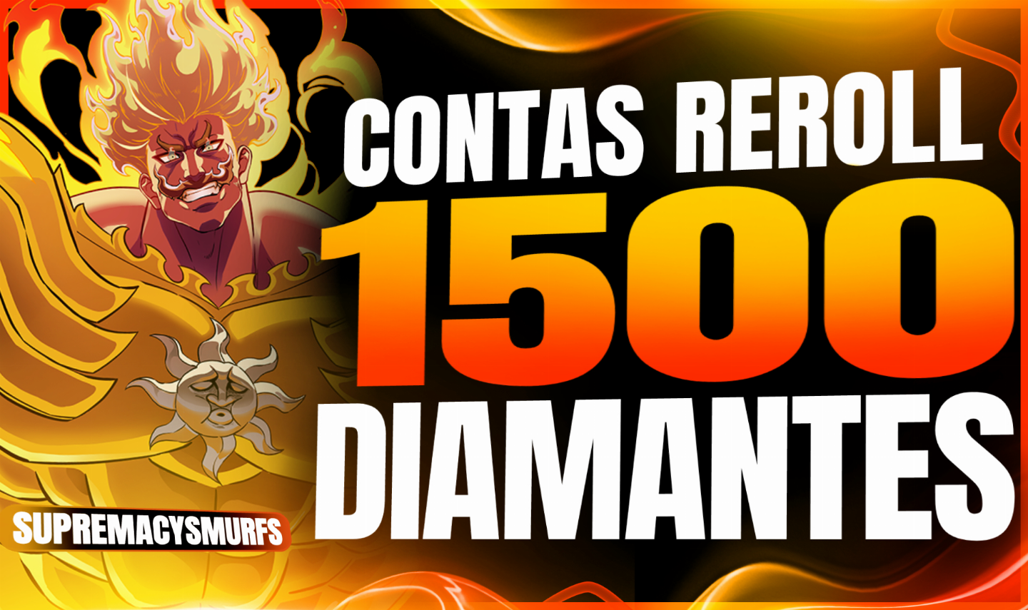 1500+ Dimas | CONTAS THE SEVEN DEADLY SINS[COMPROU CHEGOU]