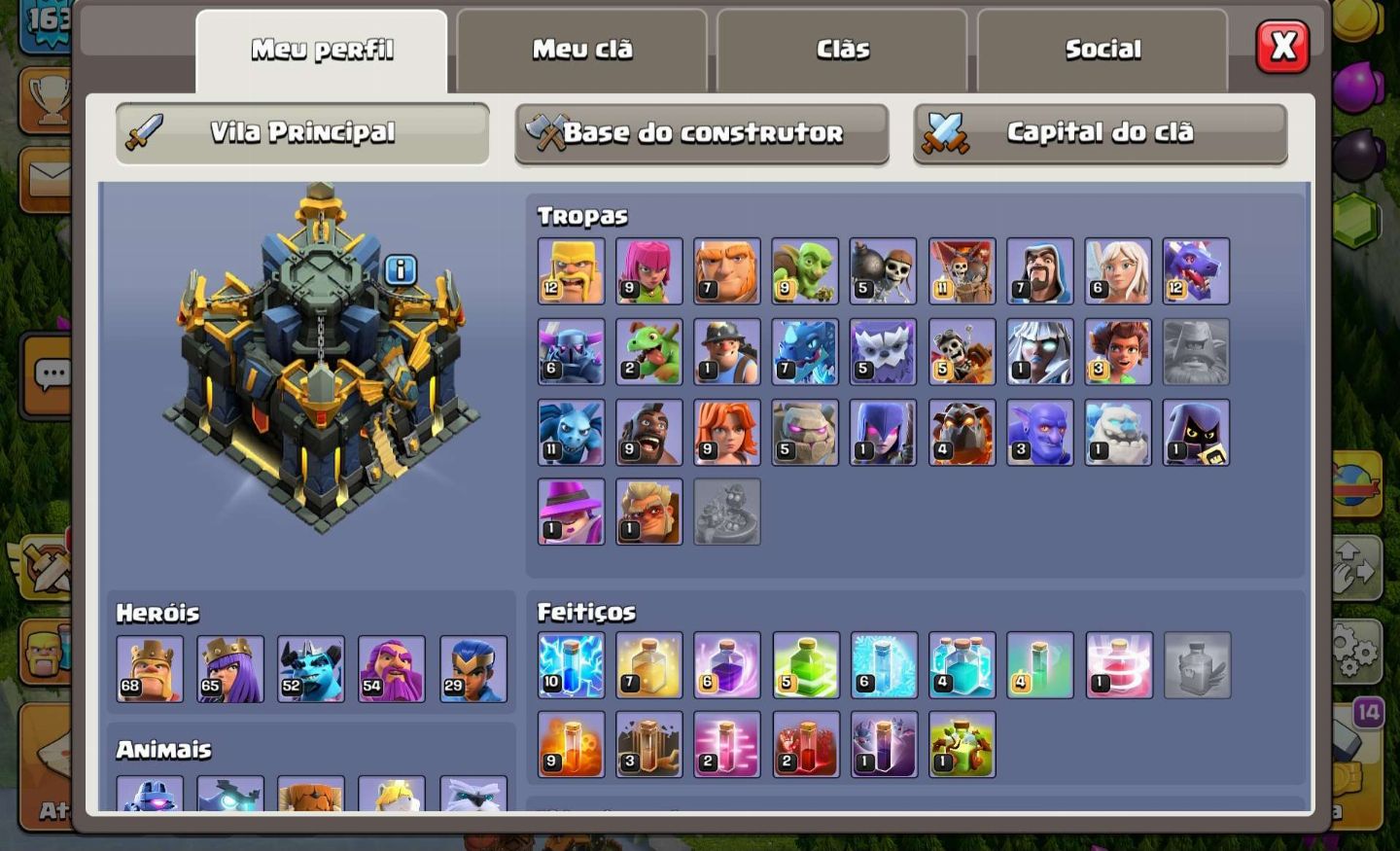 CONTA CV17 RUSHADA COM TODOS EQUIPAMENTOS