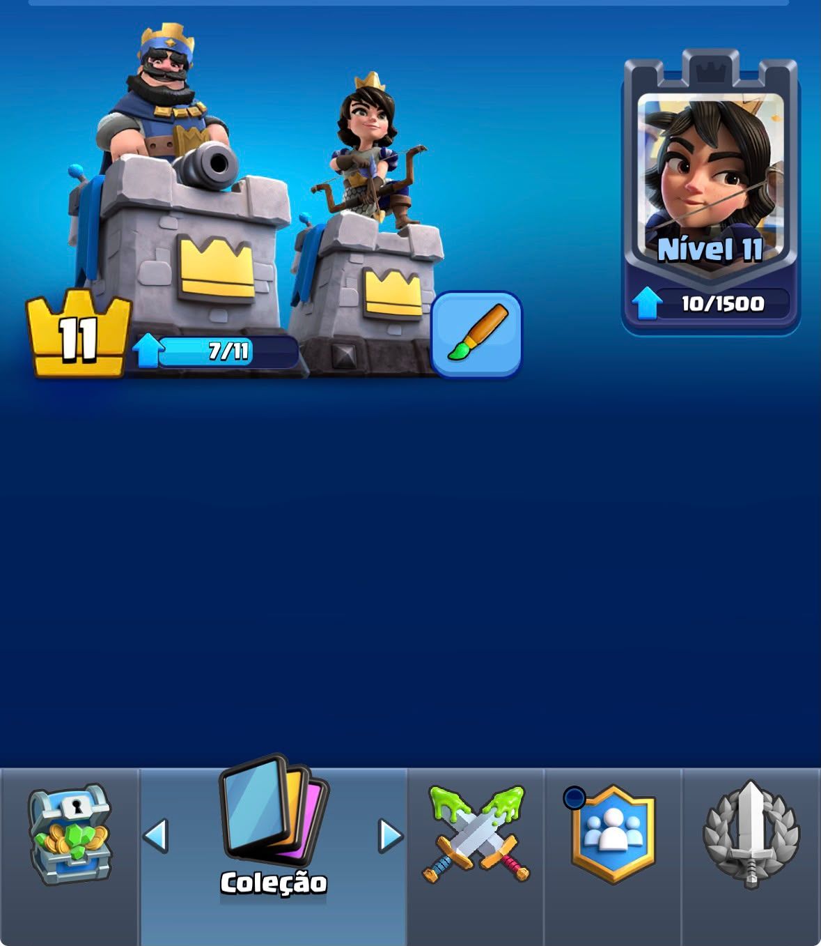 Conta Clash Royale Arena 14 | 4.665 Troféus - no Precinho Pra Sair Logo