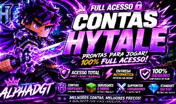 CONTA HYTALE ONLINE [TODAS EDIÇÕES] FULL ACESSO + ENTREGA AUTOMATICA!!