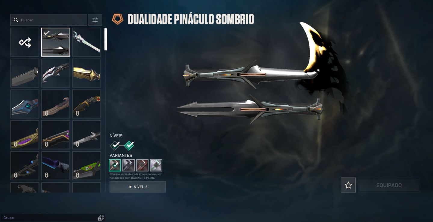 Conta Valorant muitas skins 2k gasto