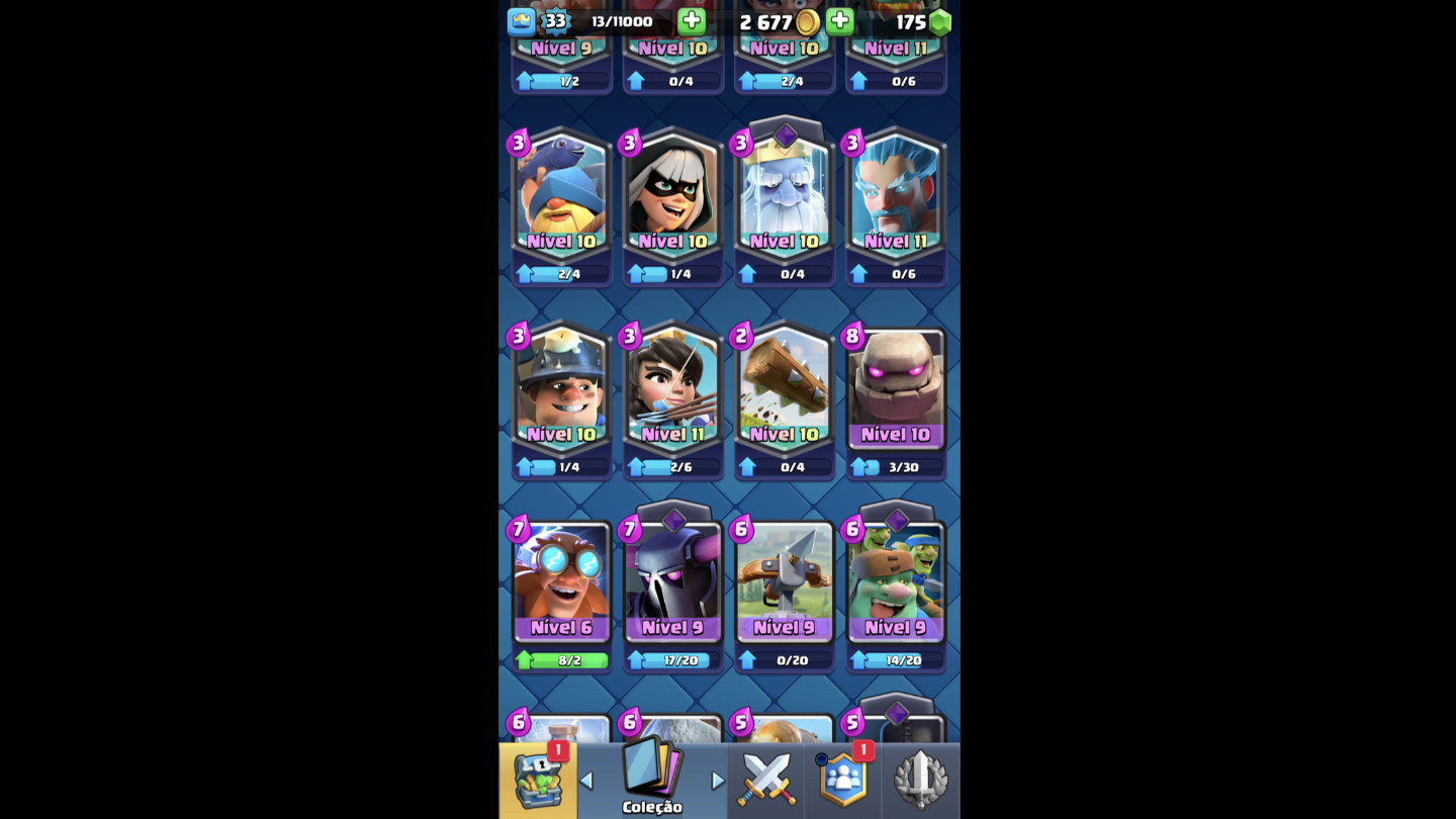 Conta de Clash Royale 6000+ troféus 5 anos de jogo !!