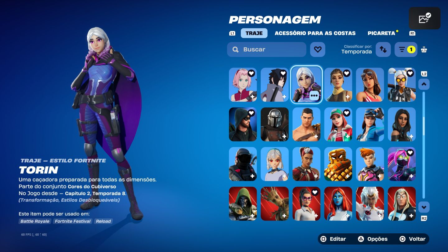 CONTA DE FORTNITE. SEASON 3,4,5,6,7,8, MACHADO LEVIATÃ + SALVE O MUNDO
