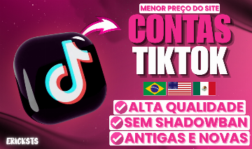 [PROMOÇÃO] CONTAS TIKTOK ANTIGAS & NOVAS 2020 a 2026 | ENTREGA IMEDIATA