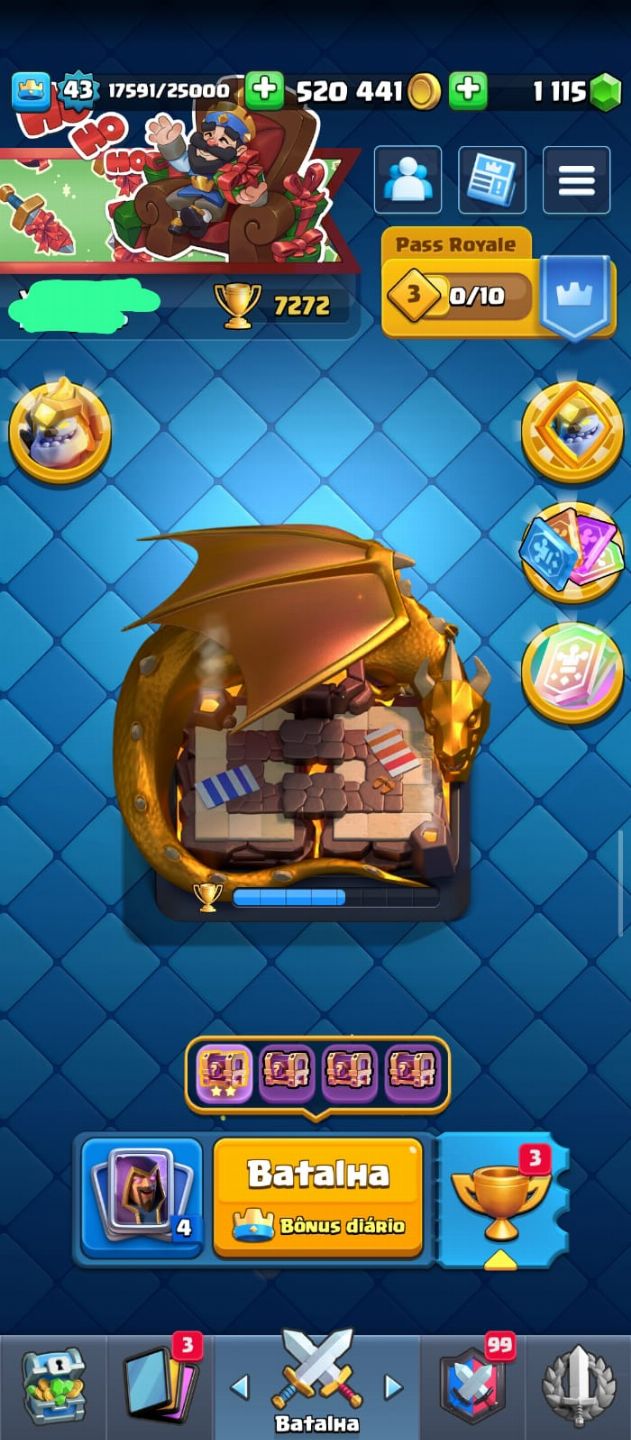 Conta Clash Royale 10 anos e Conta Brawl iniciante top (PROMO RELÂMPAGO) CHAMAA