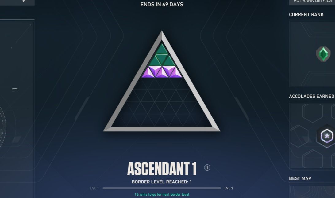 Conta valorant, com skins e elo ascendent 1
