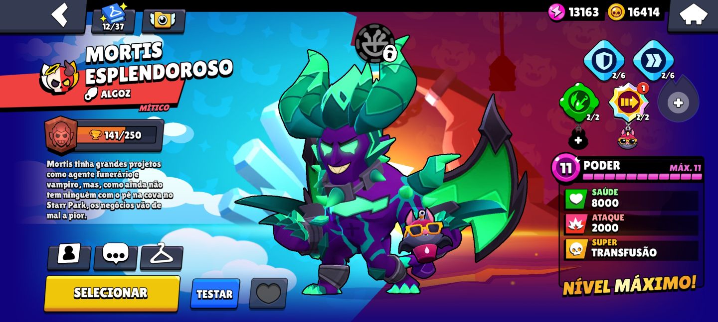 Conta Brawl stars 2018 com algumas skins raras