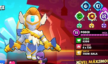 Conta Brawl Stars único dono com skins raras