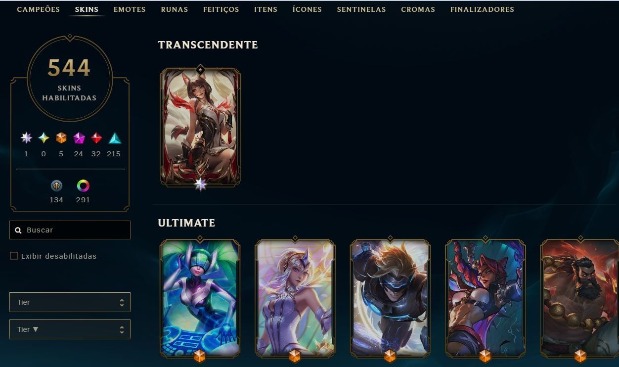 Conta League of Legends (Recheada) (kayle juiza) aceito ofertas