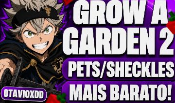 (REALESE) GROW A GARDEN 2/CULTIVE UM JARDIM 2 - PETS/MOEDAS