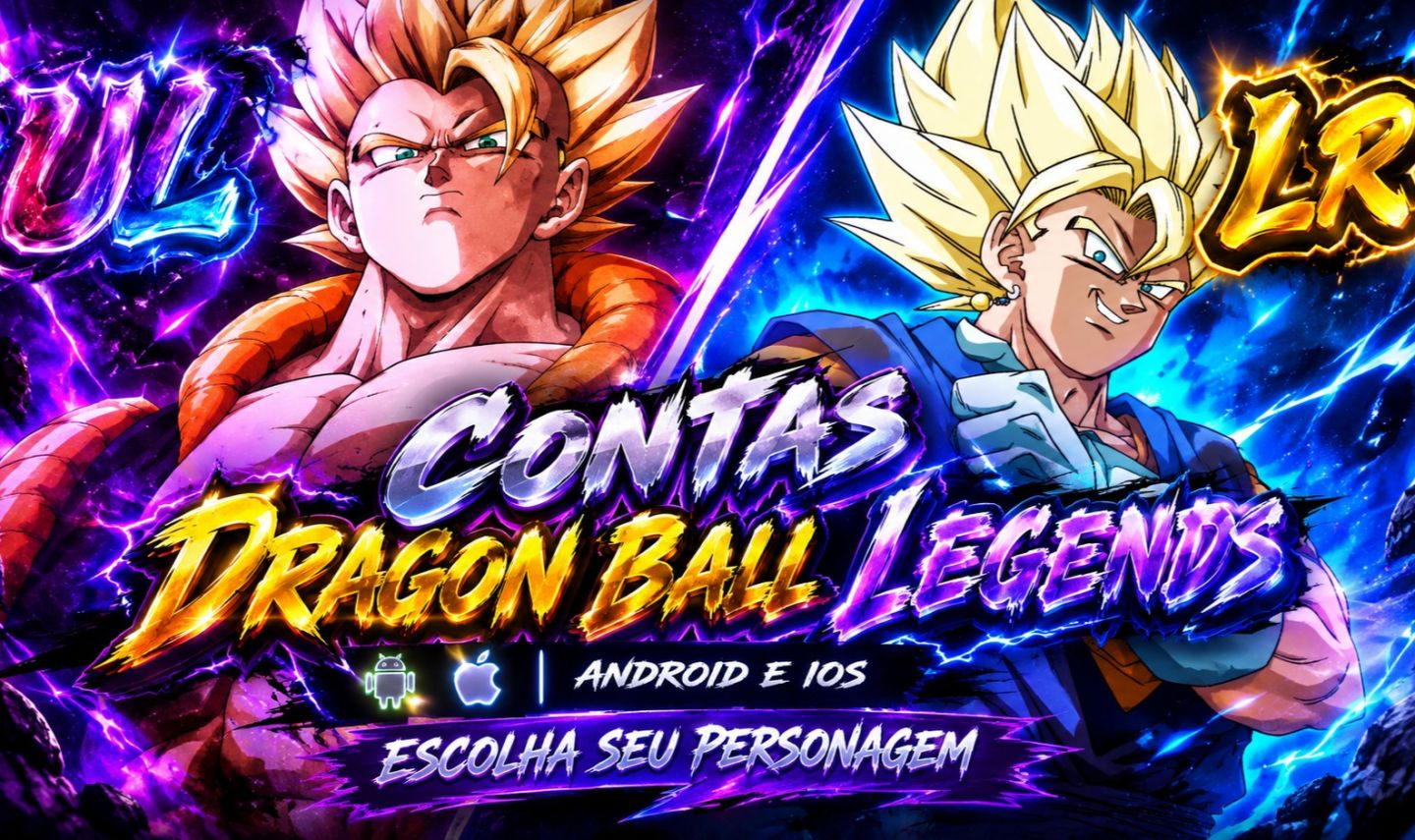 2X -- CONTAS DRAGON BALL LEGENDS REROLL | ESCOLHA SEU PERSONAGEM(DESCRIÇÃO)