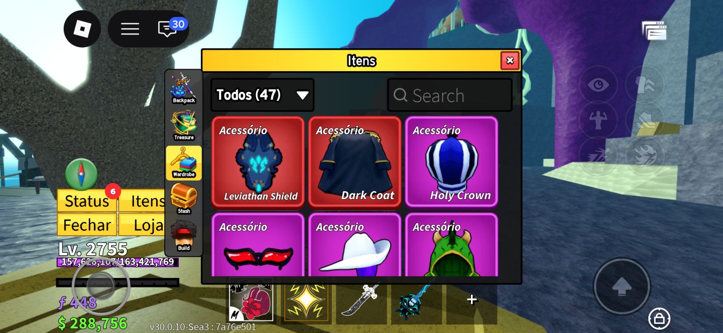 CONTA BLOX FRUIT | YORU, TTK, CDK, QUASE TODAS AS GAME PESS DO JOGO ( DISCRIÇÃO