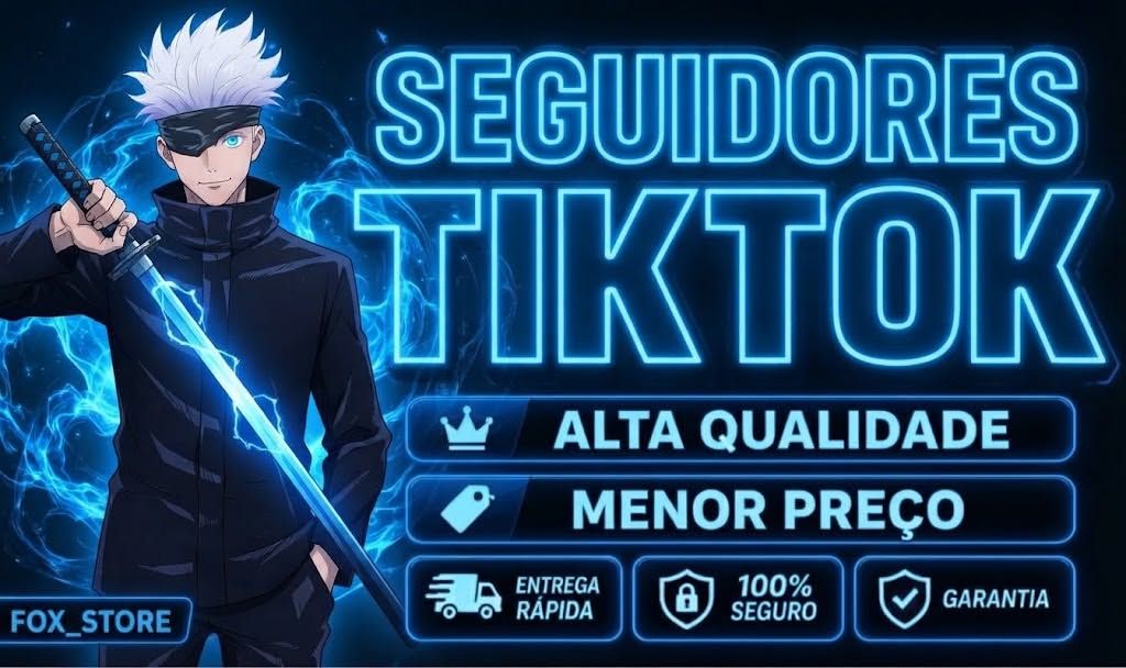 MAIS BARATO DO SITE] SEGUIDORES TIKTOK - CURTIDAS E VIEWS - MENOR PREÇO