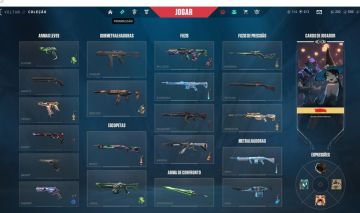 CONTA VALORANT SKINS OP ASPAS + ELO BRONZE SMURF