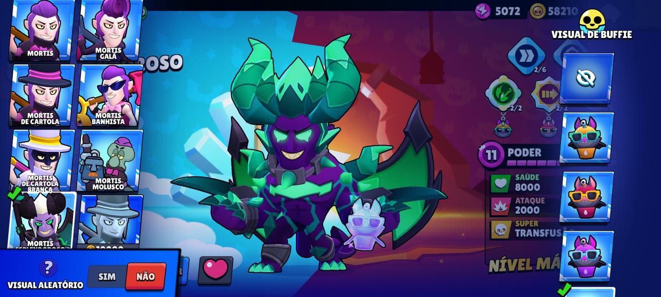 CONTA BRAWL STARS FULL 106K TROFÉUS | 107/107 | 90 PRESTÍGIOS | ALL HIPERCARGAS