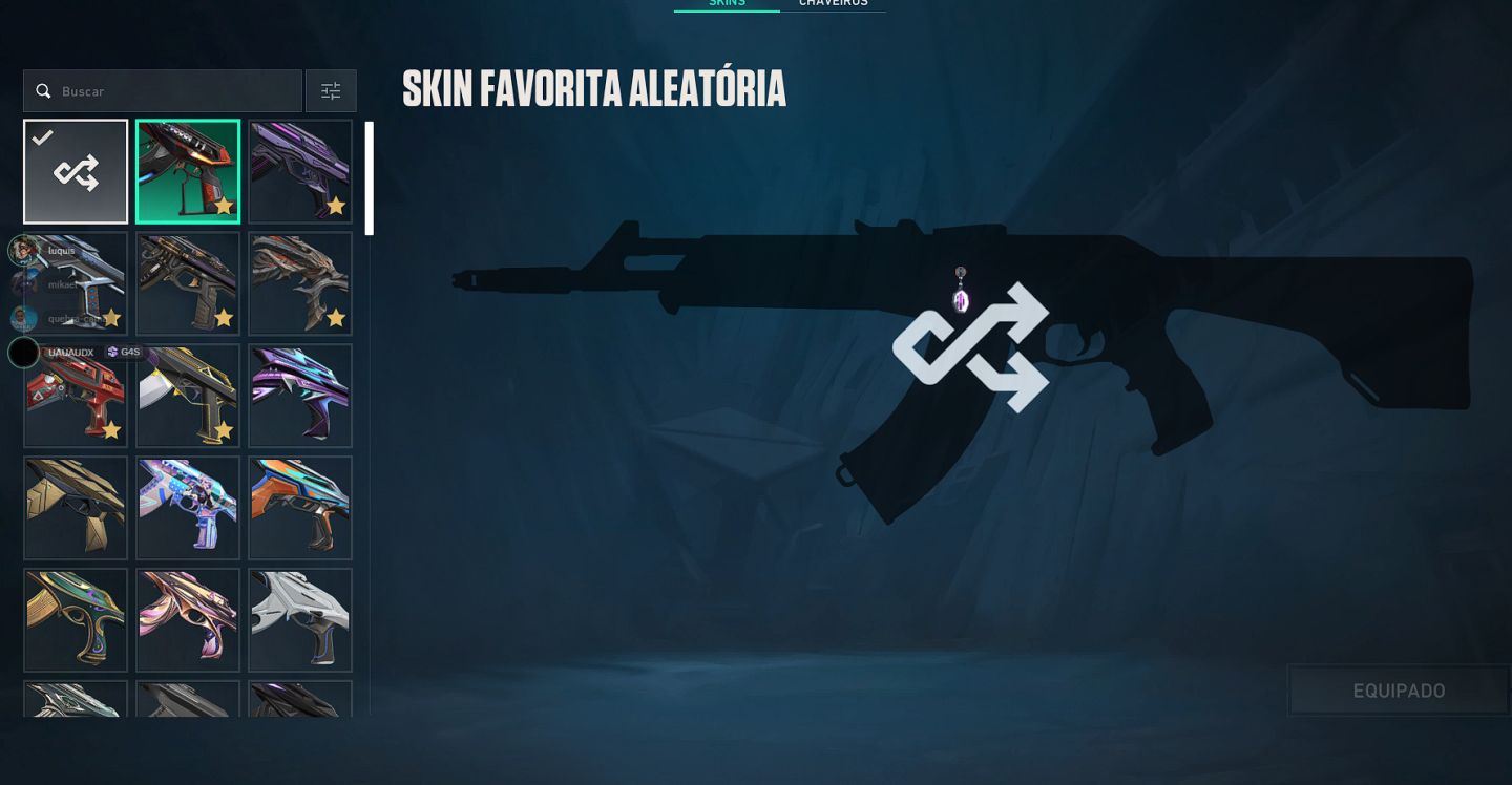 Conta valorant com 12 skin de vandal