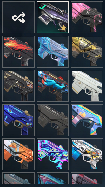 +60% off CONTA VALORANT COM R$5.000 EM SKINS (+SKINS CHAMPIONS)