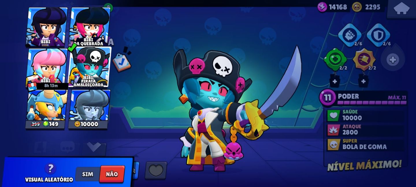 CONTA DE 2019 COM SKINS IMPOSSIVEIS DE CONSEGUIR +16 BRAWLERS NIVEL 11 !!!
