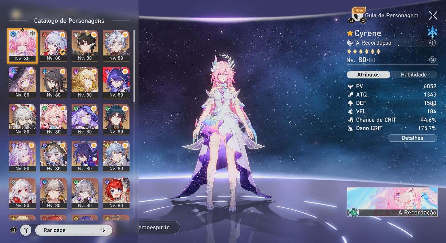 CONTA GENSHIN AR60 (ENDGAME) + HSR LVL70 (ENDGAME)