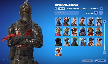 CONTA OG S2 CAP1/ CAVALEIRO NEGRO/ MACHADO LEVIATHAN/ 173 SKINS/ FLOSS/ MAKO E +