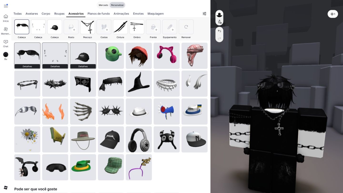 CONTA DE ROBLOX MUITO BOA! + BLOX FRUITS