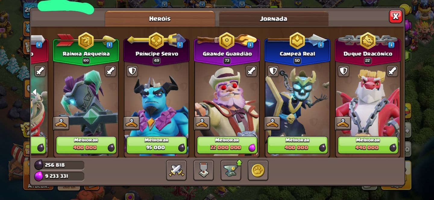 CONTA CV QUASE 18 FULL Lv 205