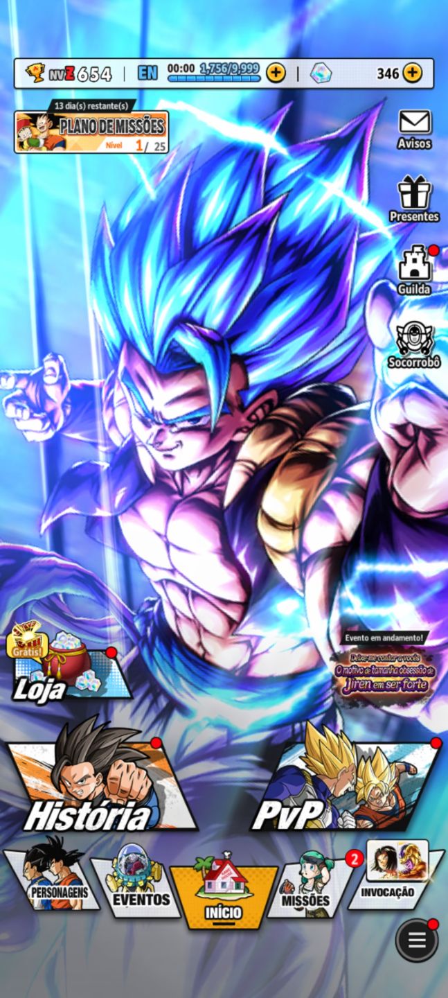 Conta end game lv654 (valor negociável)