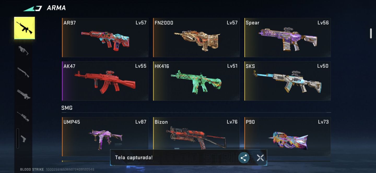 CONTA COM 3 SKINS ETERNAS E 2 DA PARCERIA DO ATACK ON TITAN