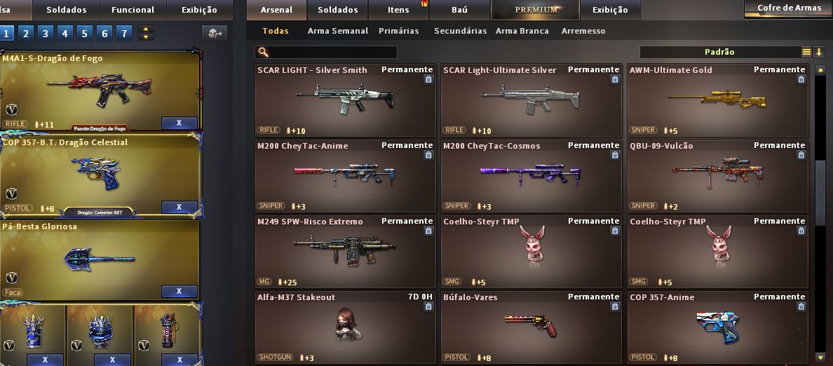 Conta Crossfire com 30 Vips e Mn Email-on