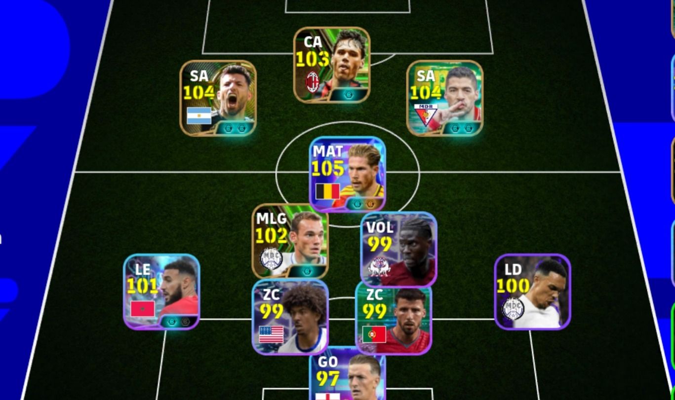 CONTA eFootball FORÇA 3147 | LENDAS & CARTAS TOP!