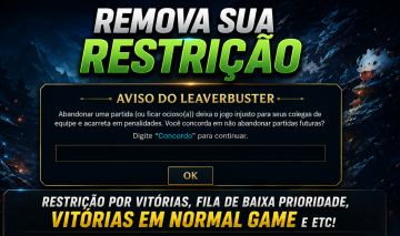 Remoção de Restrição (Low Priority) - League of Legends