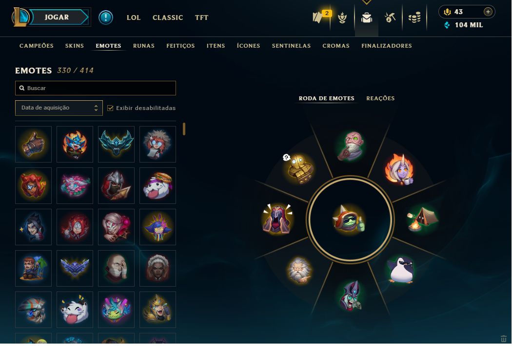 Muito investimento, lol e valorant