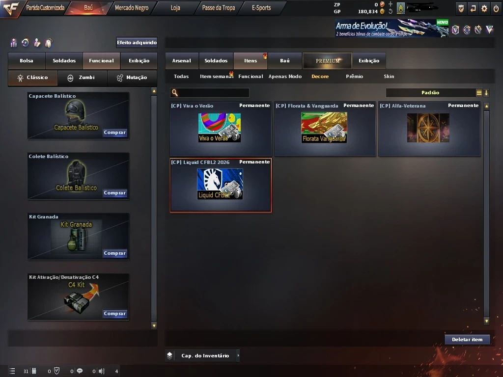 CONTA COM VARIANTES VIPS,BOA PRA RANK MZ,EMAIL ON