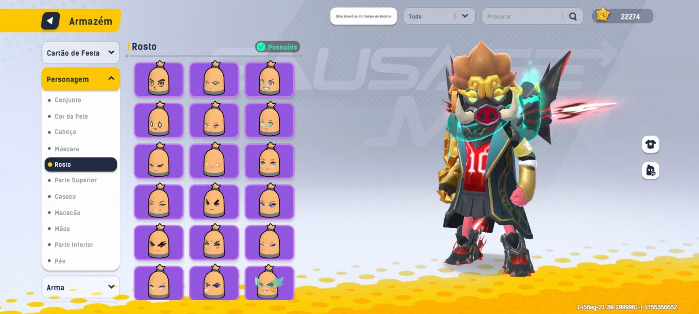 SAUSAGE MAN CONTA ANTIGA COM O PRIMEIRO PASSE E SKIN RARAS ( PROMOÇÃO )