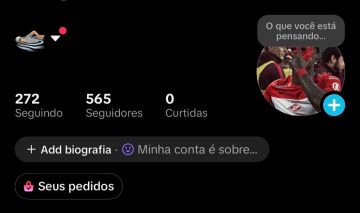 CONTA TIKTOK À VENDA