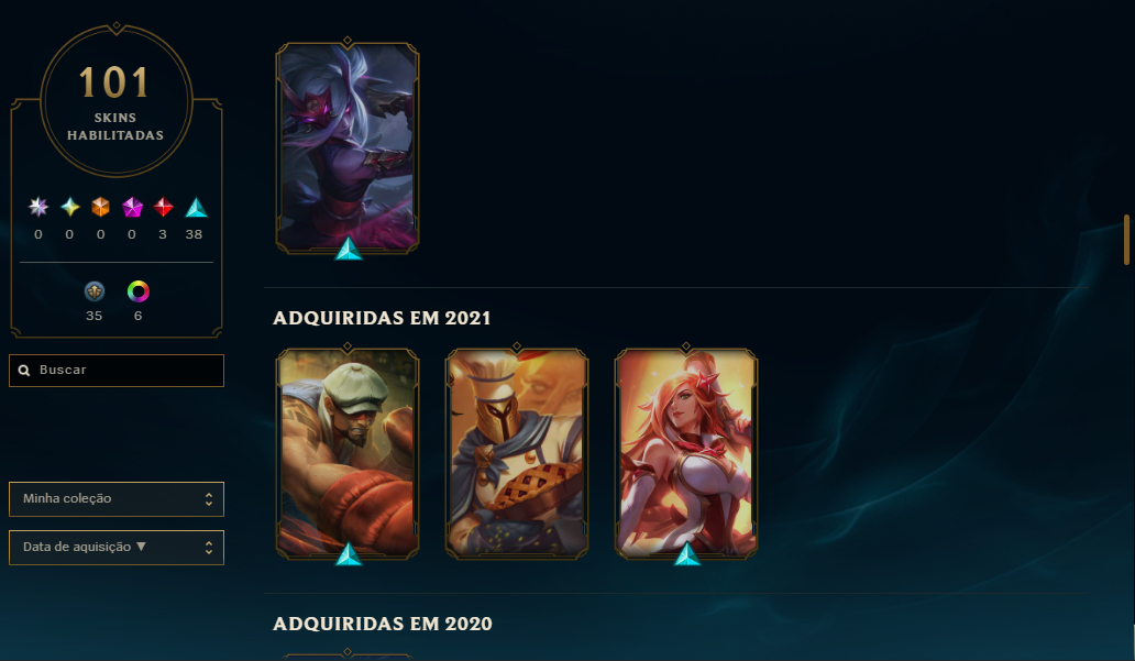CONTA HANDLEVEL SEASON 2 MASTER 300+ PONTOS