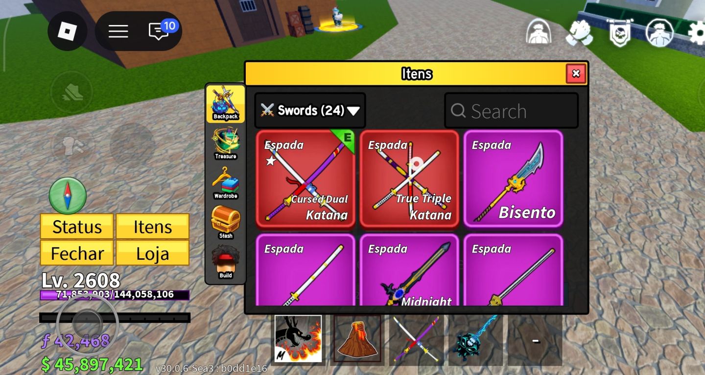 CONTA ROBLOX | LVL 2608 MAX | BLOX FRUITS CYBORG V4 DESP | CDK + TTK | 45M