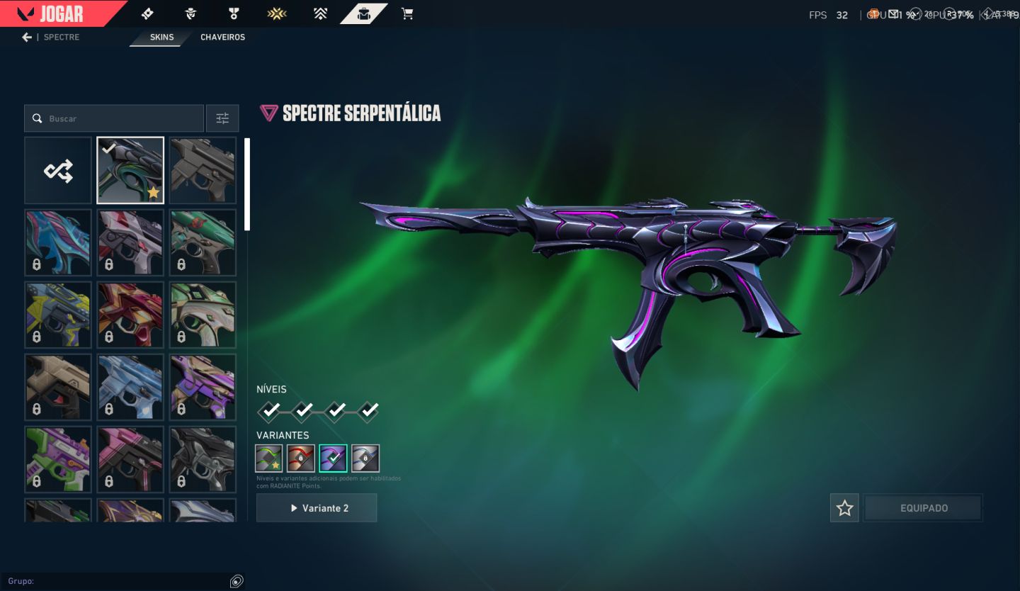 CONTA VALORANT FULL ACESSO (ÓTIMA CONTA COM VANDAL ANCIFOGO + PHANTOM BLASTX )