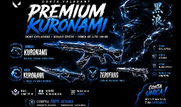 PACOTE KURONAMI NA CONTA! FACA + VANDAL + GUARDIAN | FULL ACESSO