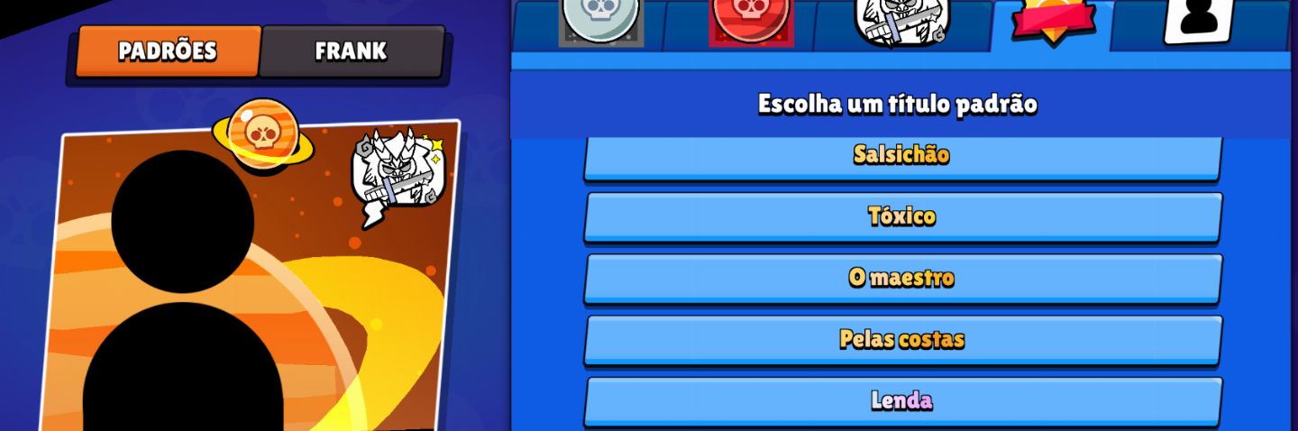 CONTA BRAWL STARS EXTREMAMENTE RARA