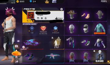 CONTA DE FREE FIRE TOP | COM 7 PASSE RAGNAROK PE DESCALÇO E MUITO MAIS |