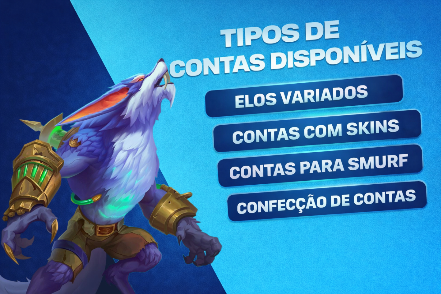 CONTAS WILD RIFT PRONTAS PRA RANKED | SKINS E ELOS VARIADOS | ENTREGA RÁPIDA