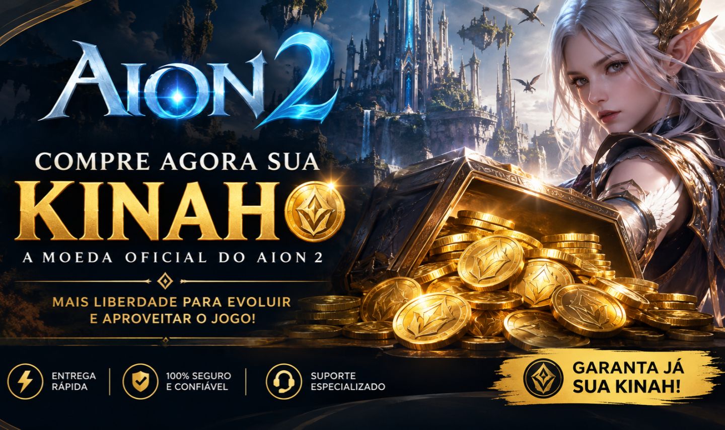 AION 2 | KINAH | MOEDAS EM TODOS OS SERVIDORES