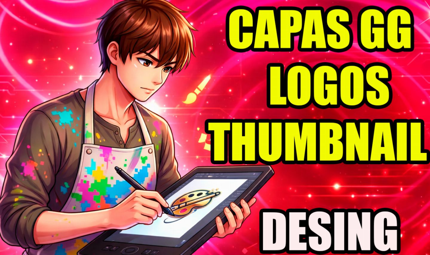 Design de artes digitais - logo , capa anúncios , thumbnail