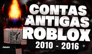[2010 - 2016] CONTAS ROBLOX ANTIGAS CHANCE DE OFF-SALE / LIMITEDS / ACESSO TOTAL