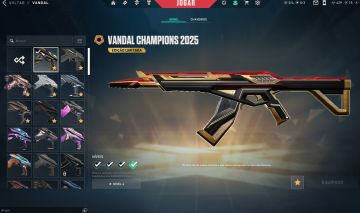 Conta Valorant com muitas skins e pacote champions 2025