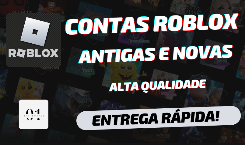 CONTAS ROBLOX ANTIGAS E NOVAS [ALTA QUALIDADE] + ENTREGA RÁPIDA
